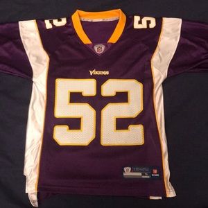 Minnesota Vikings, Chad Greenway #52, NFL Jersey